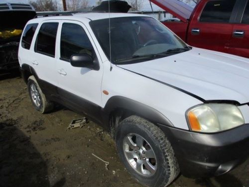 Passenger rear door glass privacy tint fits 01-06 mazda tribute 24504207