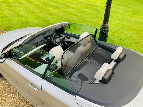 Genuine bmw 1-series convertible wind deflector and storage bag (e88 2008-2013)