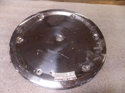 Weld wheels 15&#034; six bolt wheel mud cover