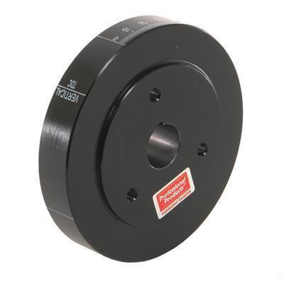 Scat harmonic balancer internal balance nodular iron black chevy 283-350