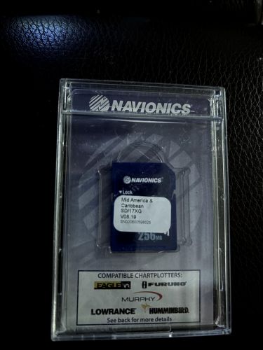 Navionics sd card sd/17xg  mid america + caribbean (v08.19) chart card 256mb