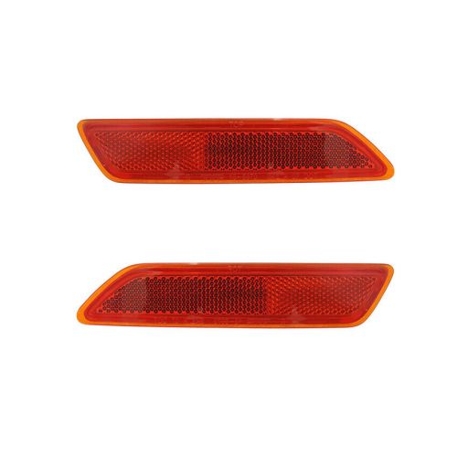 Pair of side marker lights fits chrysler sebring convertible 08-10 4389699ac