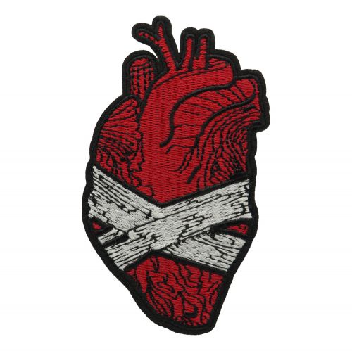 Heart patch patch ironing patch punk patch rocker patch-