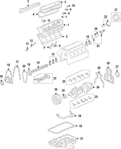 Genuine gm ring kit-pstn (.5mm o/s) 12670788