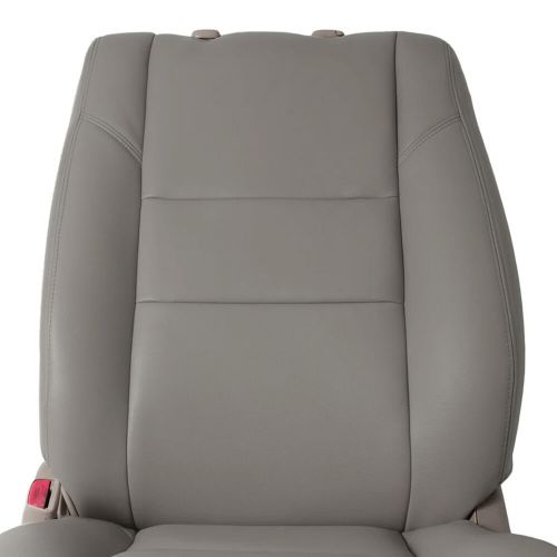 Front pu seat covers for toyota tundra 2000-2004 toyota sequoia 2000-2007 gray