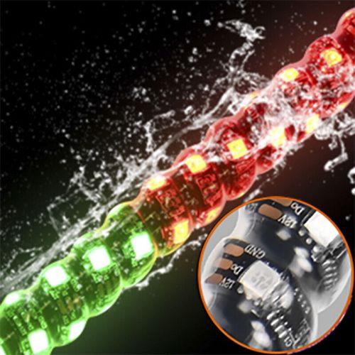 Rgb 3ft lighted spiral led whip light