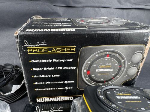 Vintage humminbird jimmy houston proflasher complete never used or installed