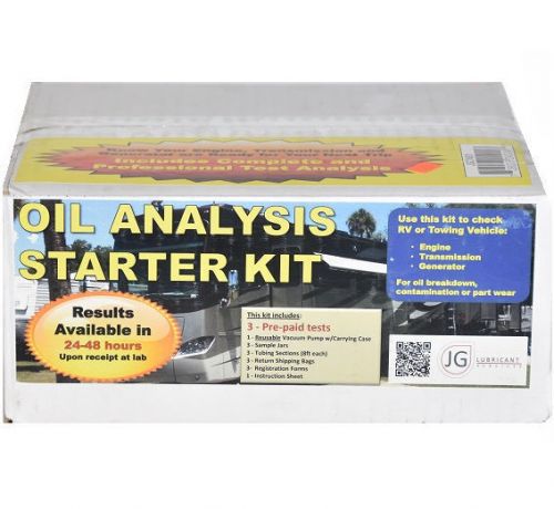 Lubricant services jgcw01 oil analysis starter kit