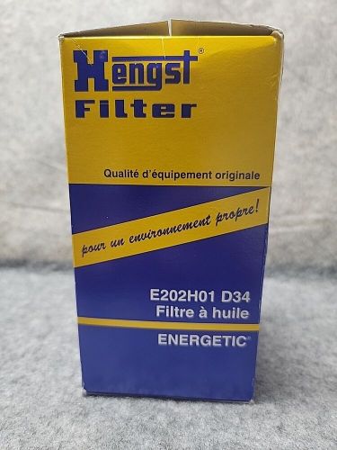 Engine oil filter hengst e202h01 d34