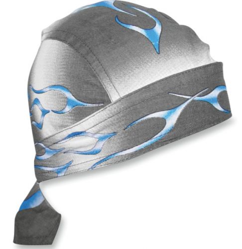 Zan headgear flydanna head wrap blue tank flame