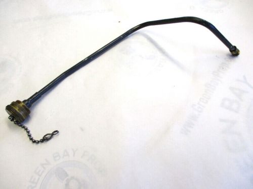 0979841 omc cobra 2.5 &amp; 3.0 stern drive oil tube line &amp; cap