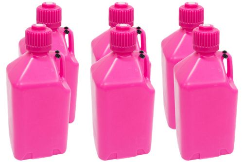 Scribner 2000gp-case utility jug - 5-gallon glow pink - case 6