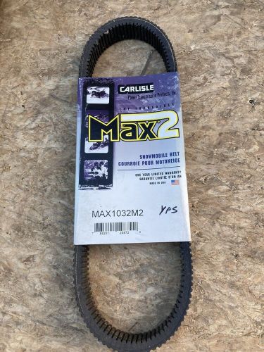 Carlisle max2 max1032m2 snowmobile drive belt