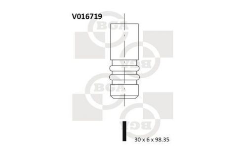 Bga v016719 exhaust valve engine timing replacement fits audi seat skoda vw