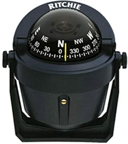 Ritchie b-51 explorer compass - bracket mount - black