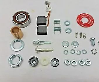 1102096 generator rebuild repair detail kit delco remy 2 brush  1955-64