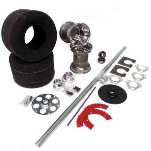 1&#034; complete motorized drift trike axle package drfttrkap1