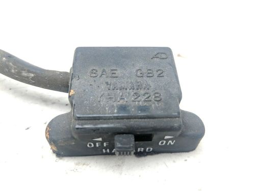 87 yamaha venture royale xvz13 hazard light control button switch yha228