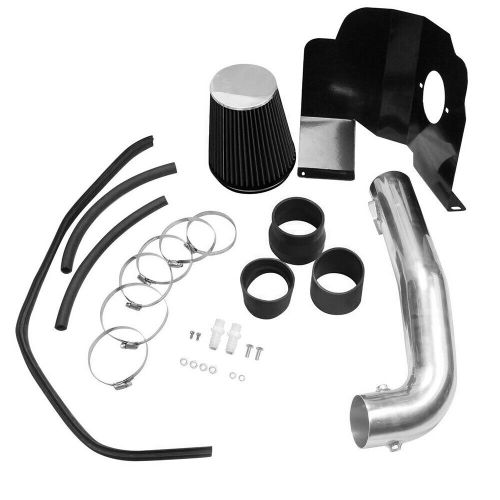 Cold air intake kit with heat shield for 14-19 chevy silverado 1500 5.3l/6.2l v8