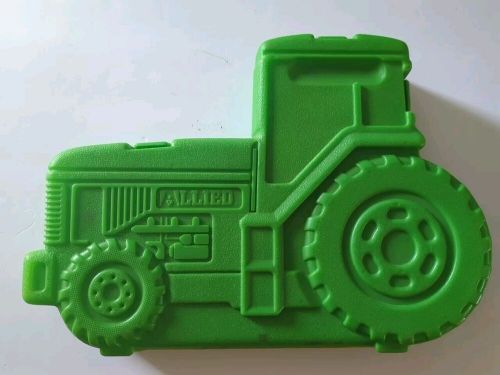 Allied green hard plastic tractor tool case and tool kit