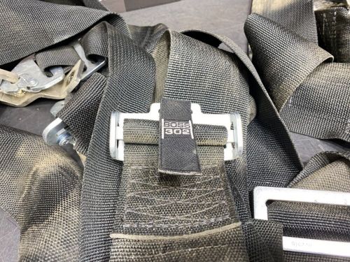 2012 ford mustang boss 302 racing harness seat belts with logo *expired* used