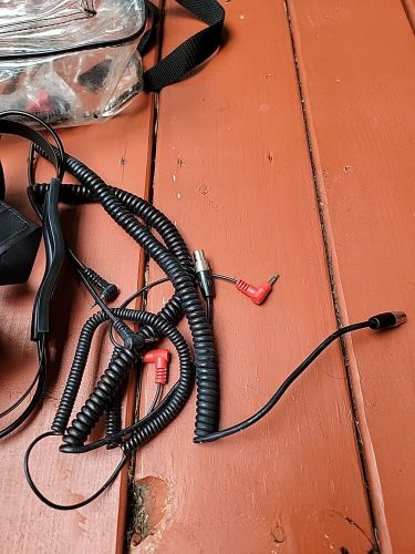 2 re racing electronics headsets mics cords - tested