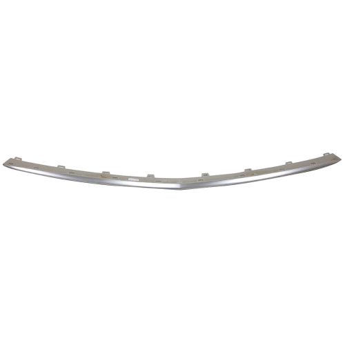 New premium fit silver chrome front bumper deflector 1778859300