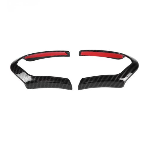 Carbon fiber steering wheel trim for bmw f10 f20 f13 f15 f16 x5 x6 f30 m sport