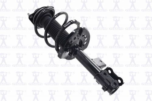 Suspension strut and coil spring assembly