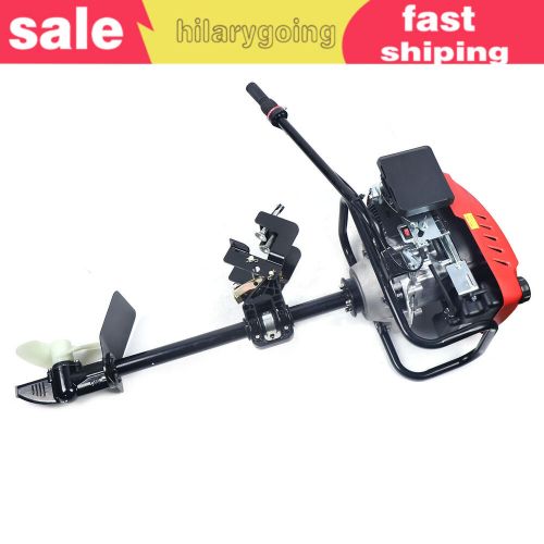 6.0hp 4 stroke heavy duty gas outboard boat motor engine &amp; cdi air cooling syste