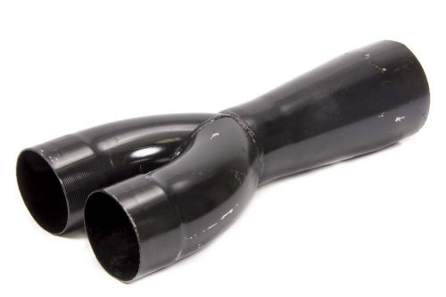 Schoenfeld exhaust y-pipe collector 3.0&#034;in-3-1/2&#034;out  dual in steel schy3035