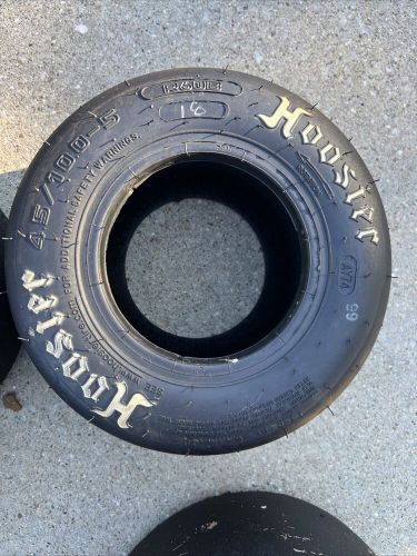 Good used set of hoosier r60b racing go kart tires 7.10/11x5 and 4.50-10x5