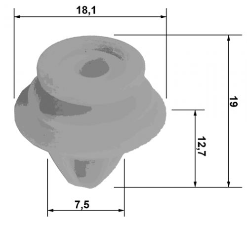 Retainer clip oem 7701056846 febest 88570-047