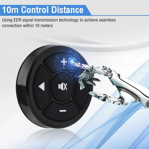 Universal car steering wheel gps dvd wireless smart button 10 key remote control