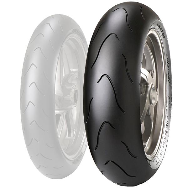 Metzeler racetec interact race/trackday/street tire rear (75w), 190/55zr-17 k3