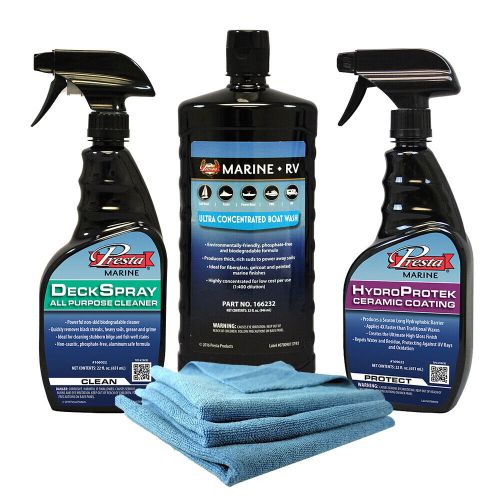 Presta new boat owner cleaning kit