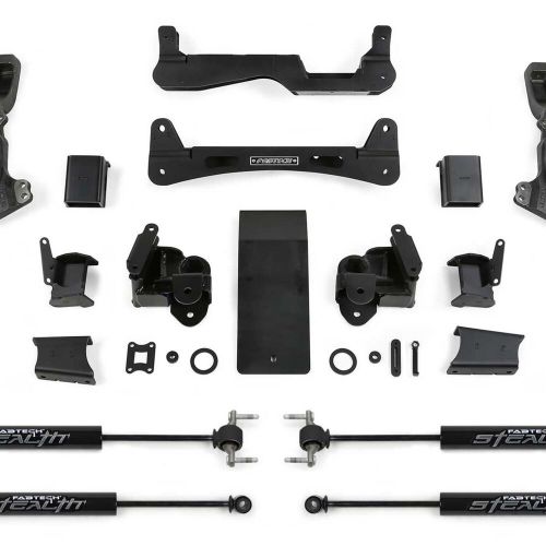 Fabtech k1161m 6â€³ rts lift kit w/ stealth shocks for 2020-2021 sierra 3500 hd