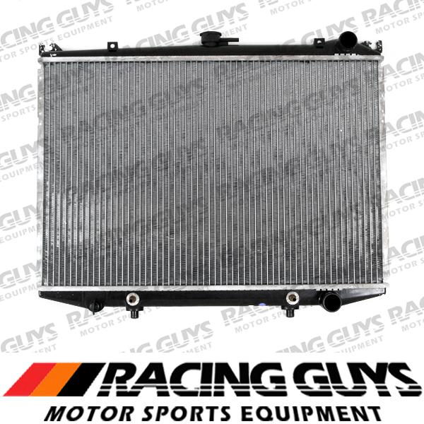 1986-1994 nissan d21 pickup 2 row 2.4l cooling replacement radiator assembly