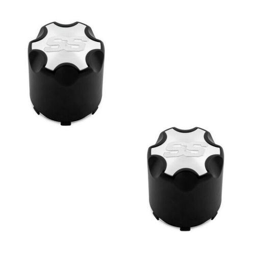 Itp® c441ss - ss golf cart wheel center caps 2pk