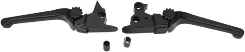 Powerstands racing lever sets black anthem 12-00656-22