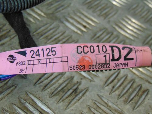 Nissan murano passenger side front door wiring loom 24125cc010 2005