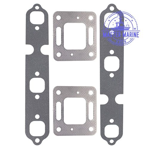 Exhaust manifold gasket for volvo penta omc v6 mercruiser 4.3 27-99757 27-863724