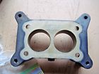 Volvo penta 4.3l  v6 aluminum carburetor adapter plate manifold -- 3856883