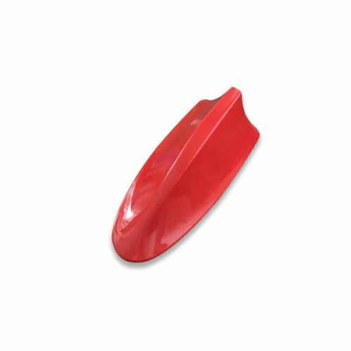 For vw jetta mk7 19-24 abs red car roof shark fin antenna aerial trim 1pcs