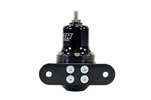 Aem high capacity universal black adjustable fuel pressure regulator