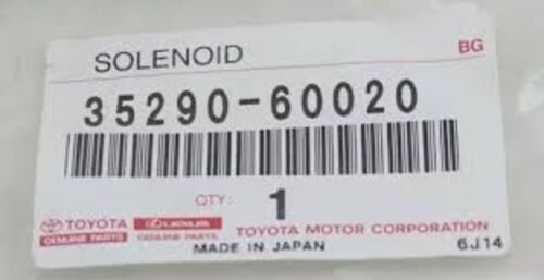 Toyota lexus genuuine new lx470 solenoid assy， line pressure control