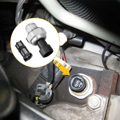 Oil pressure sensor switch w/filter fit for chevy gmc hummer 12677836 + 917-143