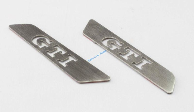 2 pcs stainless steel seat lift wrench insert trim for vw golf mk6 gti jetta mk5