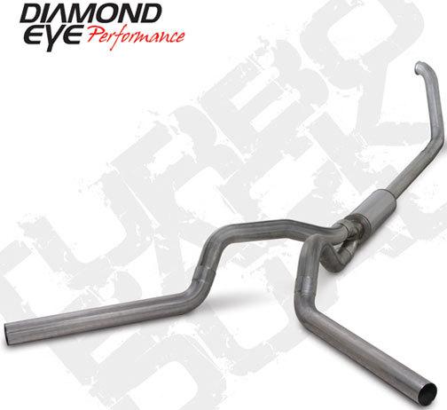 Diamond eye exhaust- 99-03 ford 4" stainless-turbo back dual