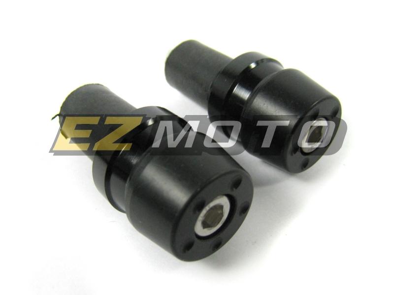 Black 7/8" 22mm bar end plug for zx ninja 500 400 600 r 6r 12r 9r 10 14 r ex zzr